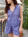 coton et haut reversible