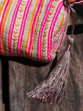 Trousse à maquillage berlingot à motifs